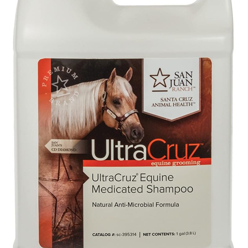 UltraCruz Equine Medicated Horse Shampoo